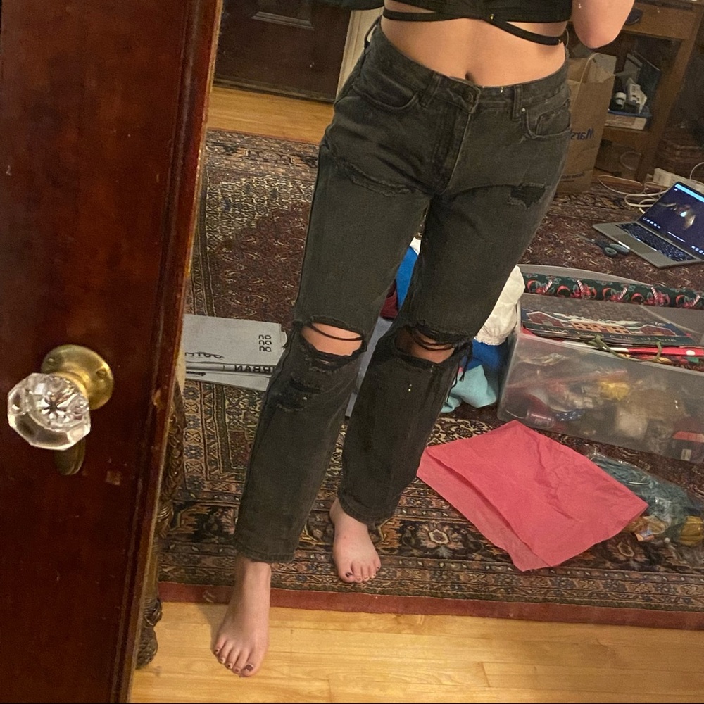 Forever 21 Ripped Jeans